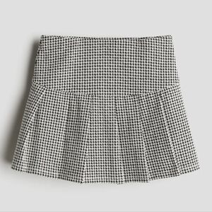 H&M Pleated Houndstooth Skirt Size 2T